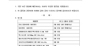 02월 06일ㅣ품절 및 입고 일정 안내